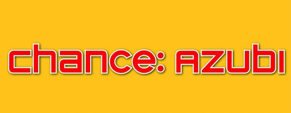 Logo Chance Azubi rot gelb